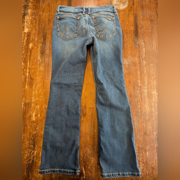 Wrangler Women's Bootcut Denim Jeans Country Rodeo Farm Western Pants Used - Picture 7 of 7